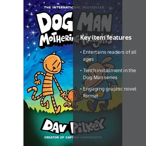 Dav Pilkey, Dog Man: Mothering Heights, #10, Graphic Novel