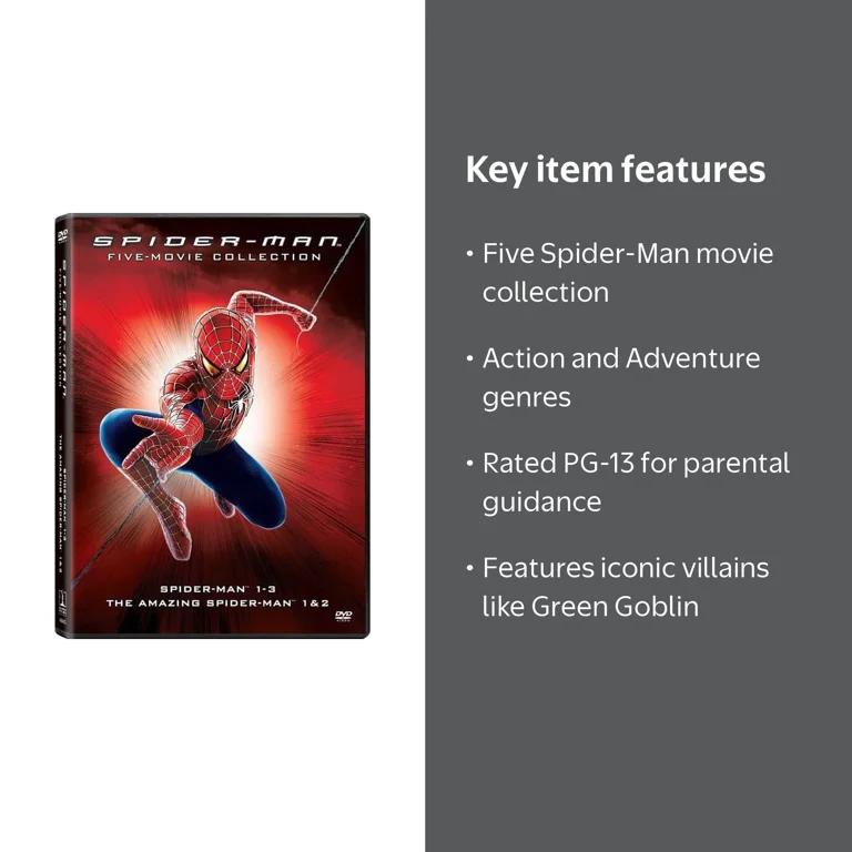 Sony Pictures Spider-Man Movies Multi-Pack: Five-Movie Collection