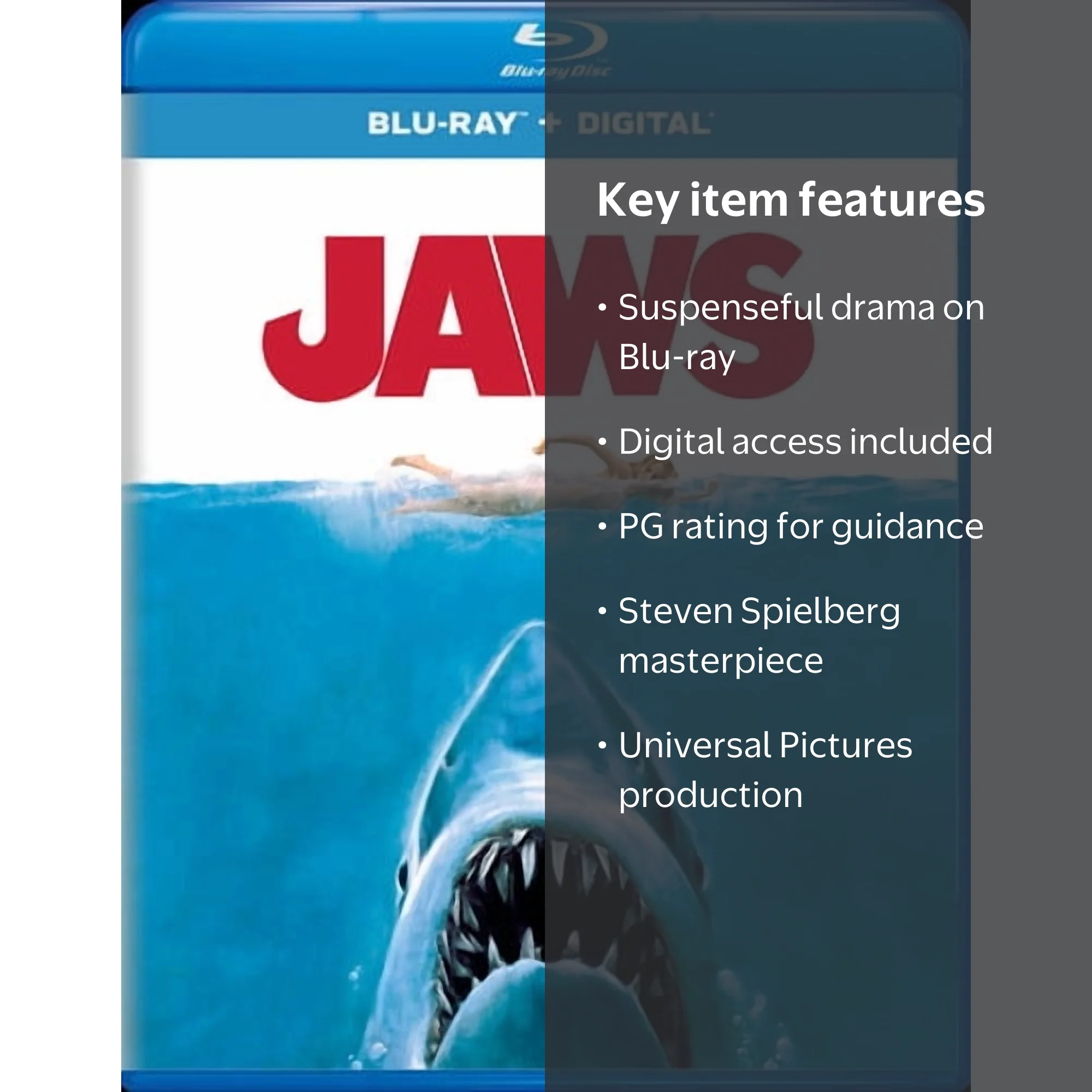 Jaws (Blu-ray) - Walmart.com