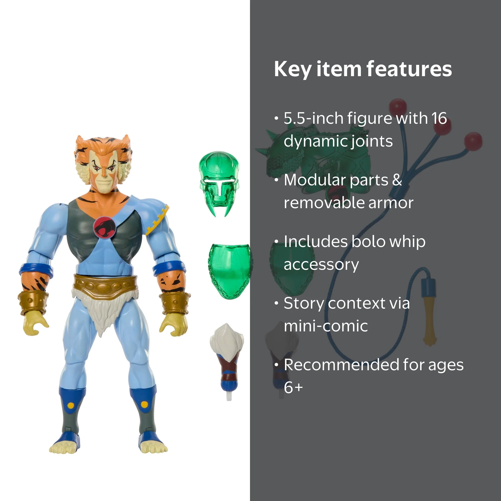 Masters of the Universe Origins & ThunderCats Tygra Action Figure