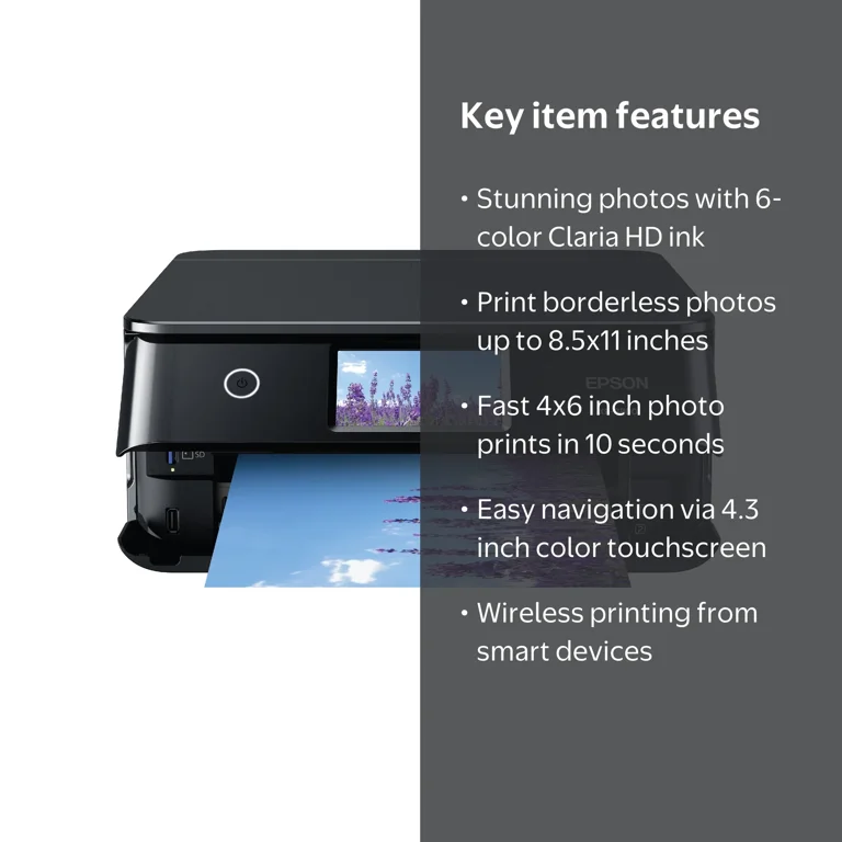 Epson Expression Photo XP-8800 Wireless Color All-in-One Printer
