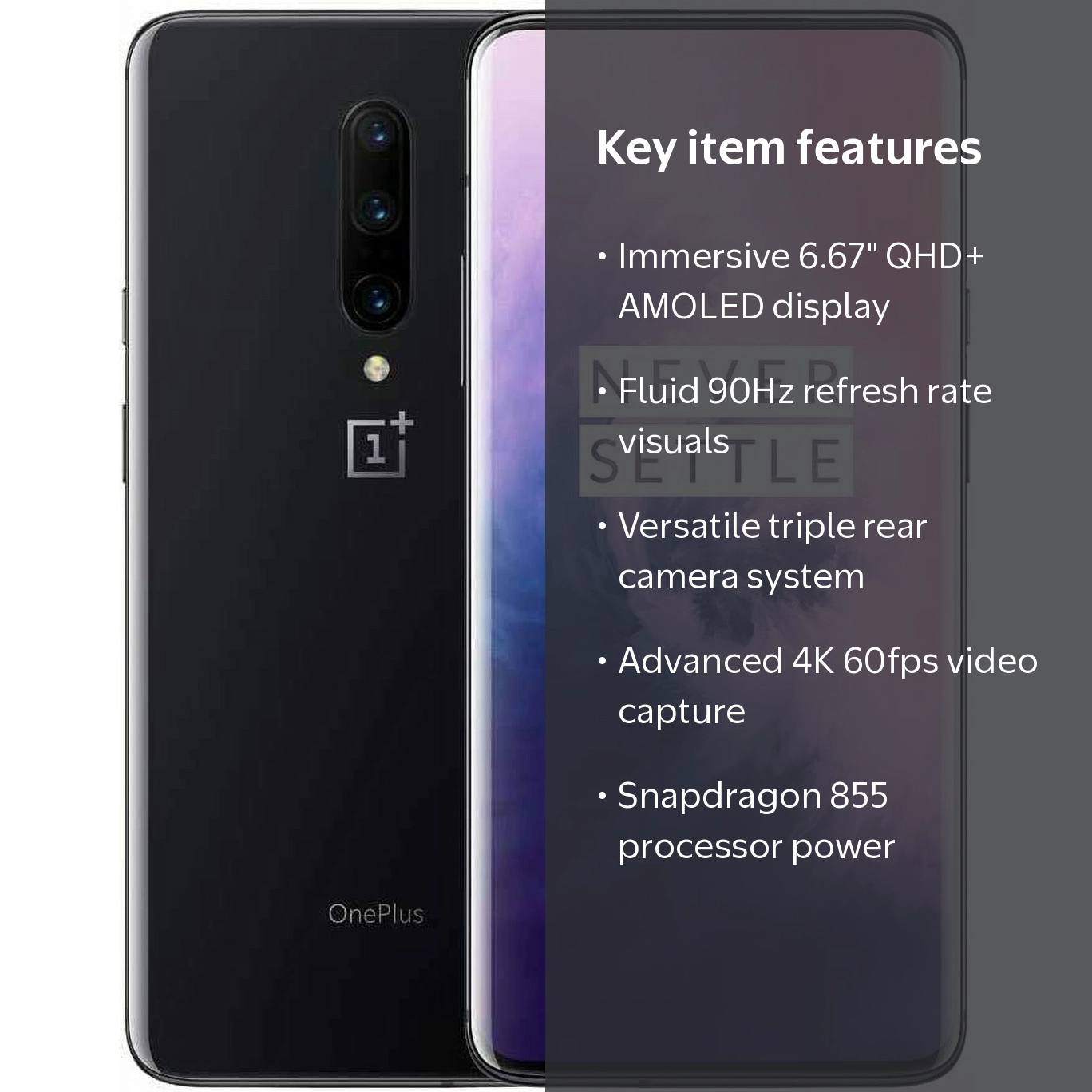 OnePlus 7 Pro Unlocked Cell, 256GB Android Smartphone, 6.67 inch