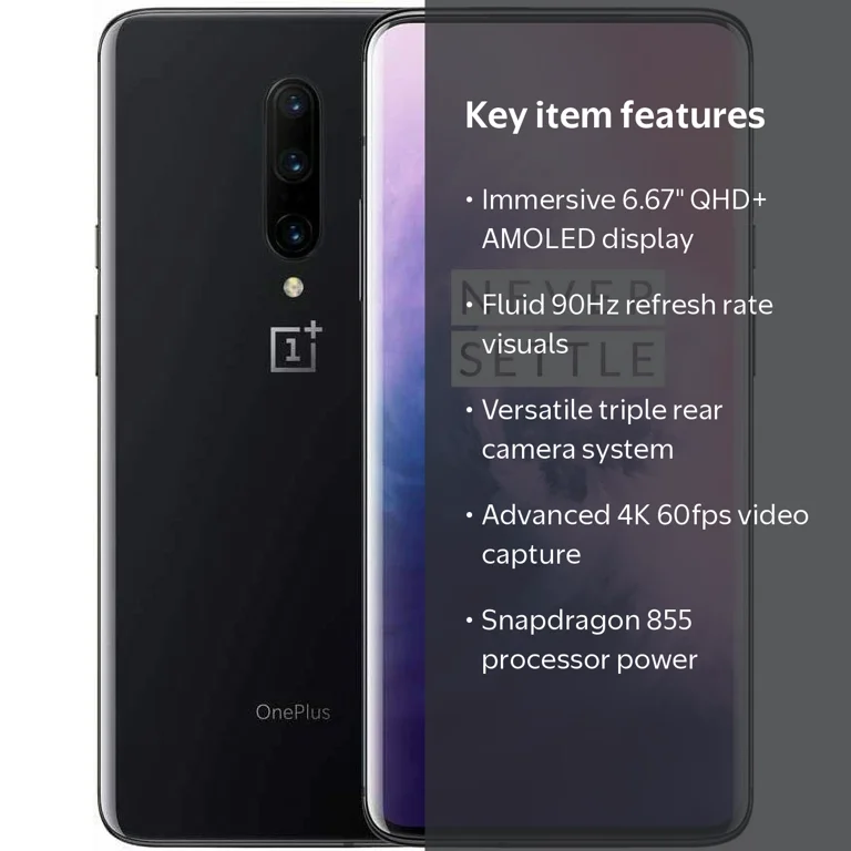 OnePlus 7 Pro Unlocked Cell, 256GB Android Smartphone, 6.67 inch