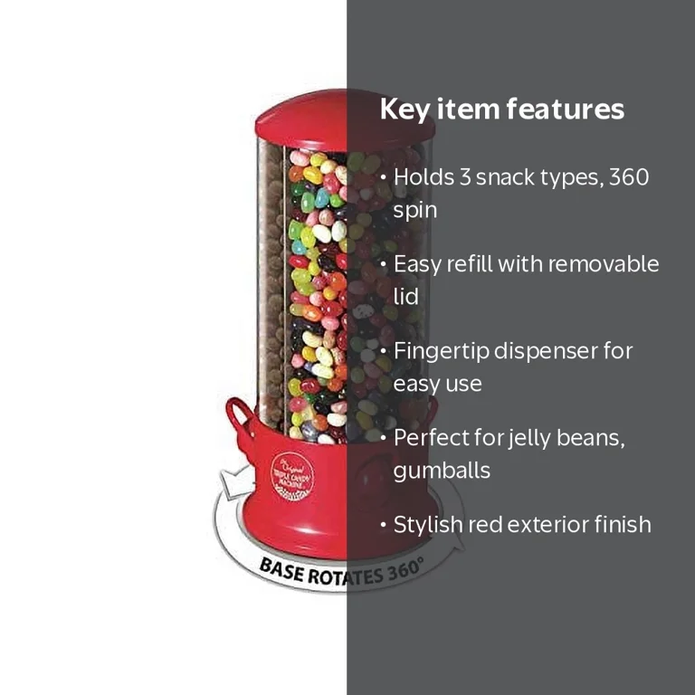 Jobar International Handy Gourmet Triple Candy Machine 5.75 x 12