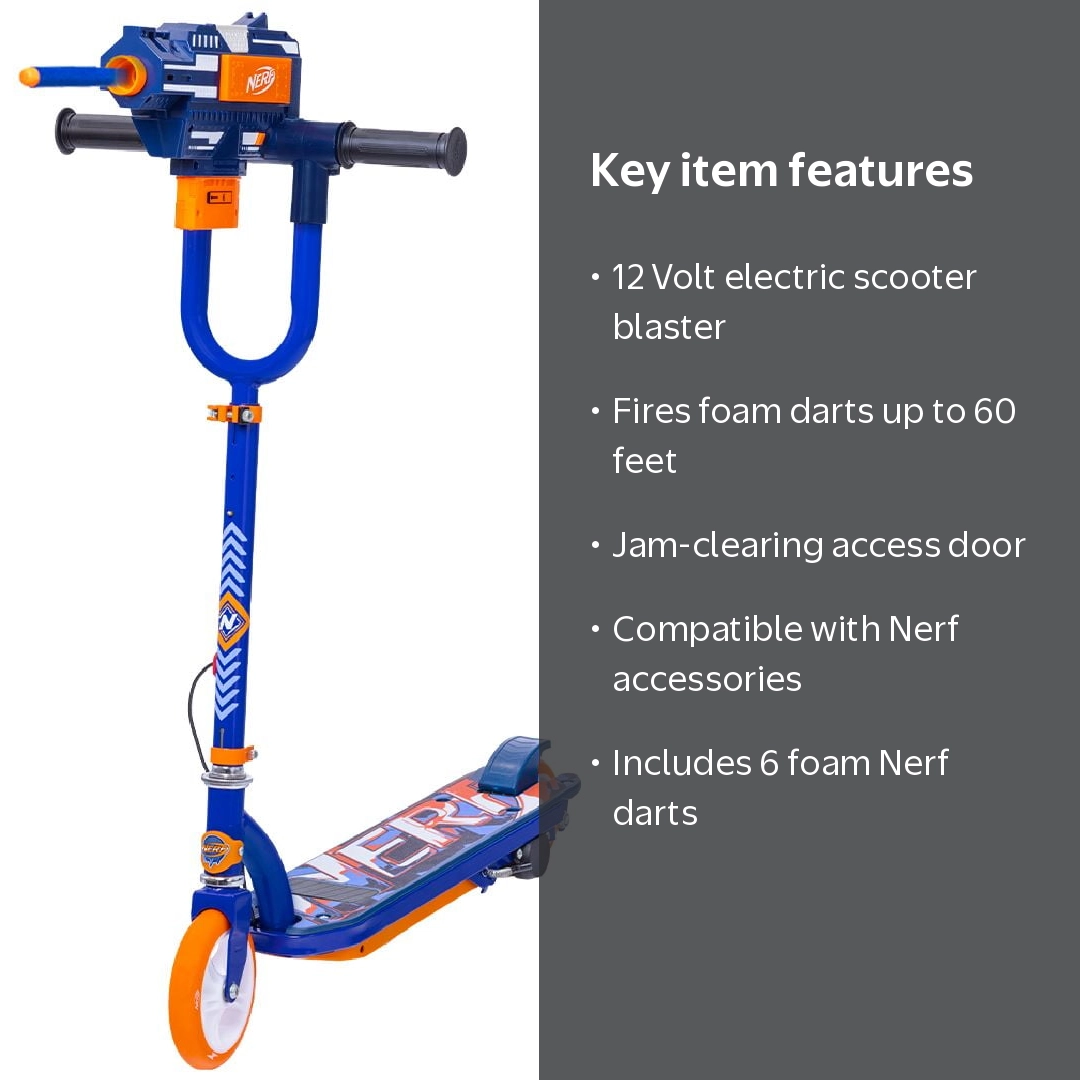 NERF 12 Scooter with Blaster - Walmart.com