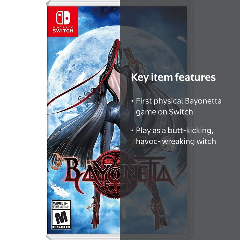 Nintendo Bayonetta, Physical Edition for Switch, Stylish Witch