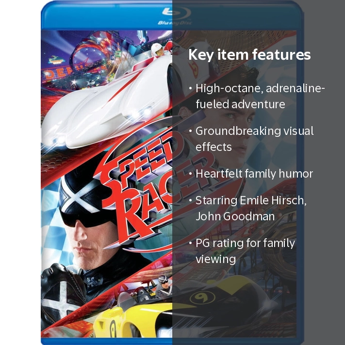 Warner Bros - Speed Racer [BLU-RAY] - Walmart.com