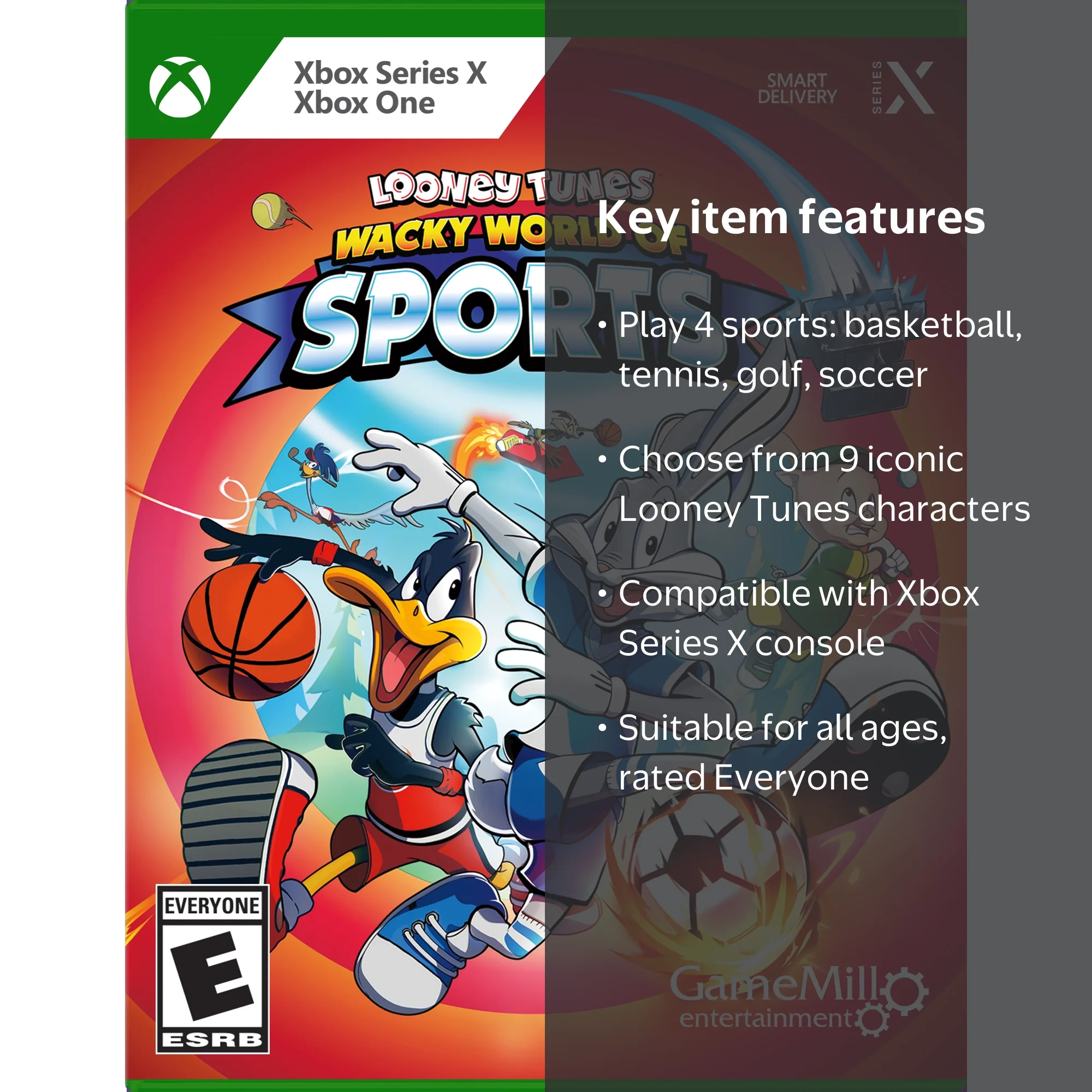 GameMill Looney Tunes Wacky World of Sports for Xbox Series X