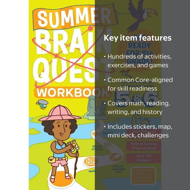 Summer Brain Quest Summer Brain Quest: Between Grades 5 & 6