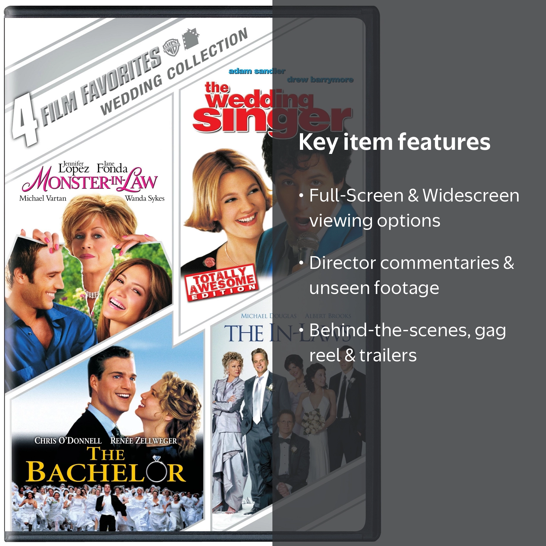 Warner Home Video: 4 Film Favorites - Romantic Comedy Wedding