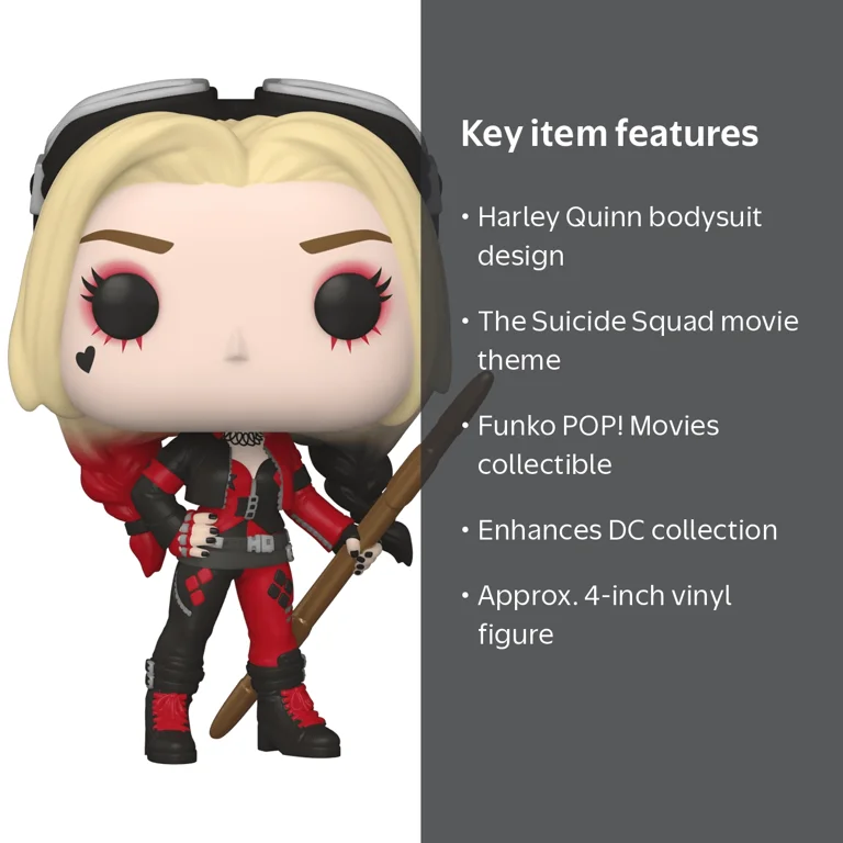 Funko POP! DC Movies: The Suicide Squad - Harley Quinn (Bodysuit