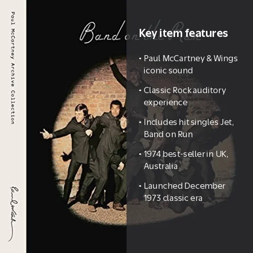 Paul McCartney & Wings - Band On The Run - Music & Performance