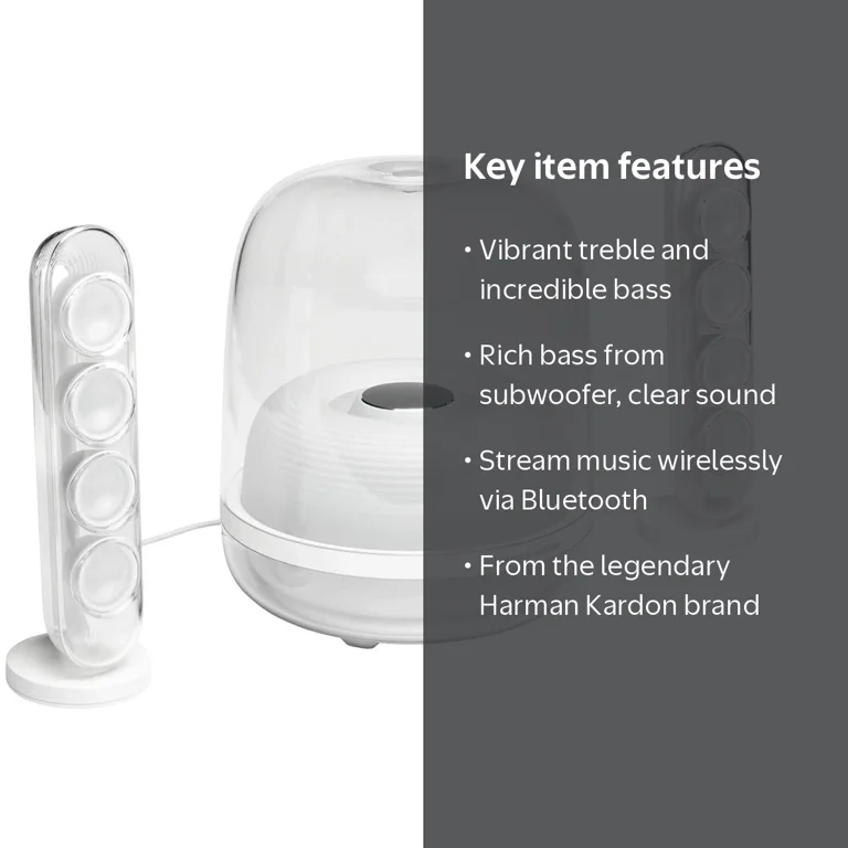 Harman Kardon SoundSticks IV Wireless Bluetooth Speaker System
