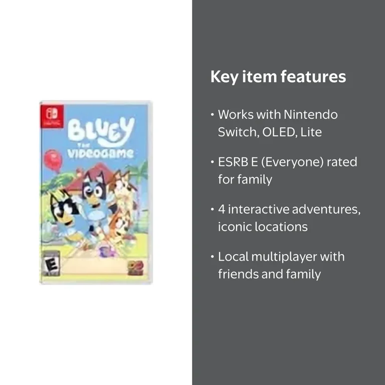 Bluey: The Videogame, Nintendo Switch, OLED Model, Switch Lite