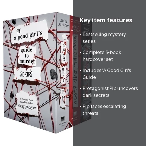 Holly Jackson, Book Set, 3-Book Hardcover Boxed Set, Series