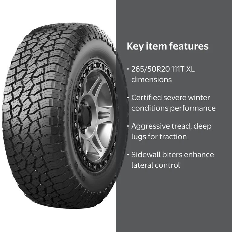 Summit Appliance, SUV/Crossover Tire, 265/50R20 111T XL, All