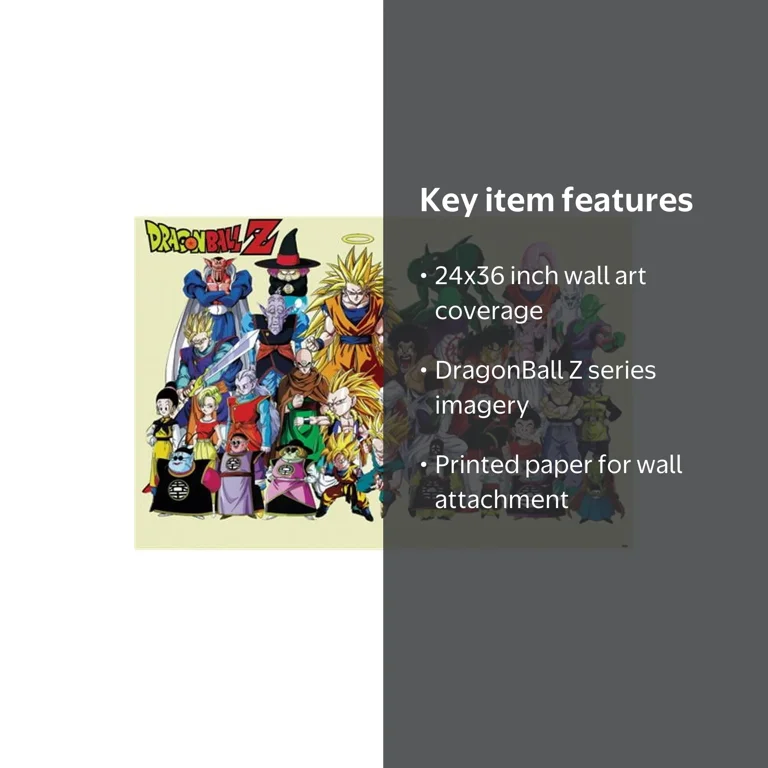 Hot Stuff Enterprise Z79-24x36-NA DragonBall Z Poster- 24 x 36
