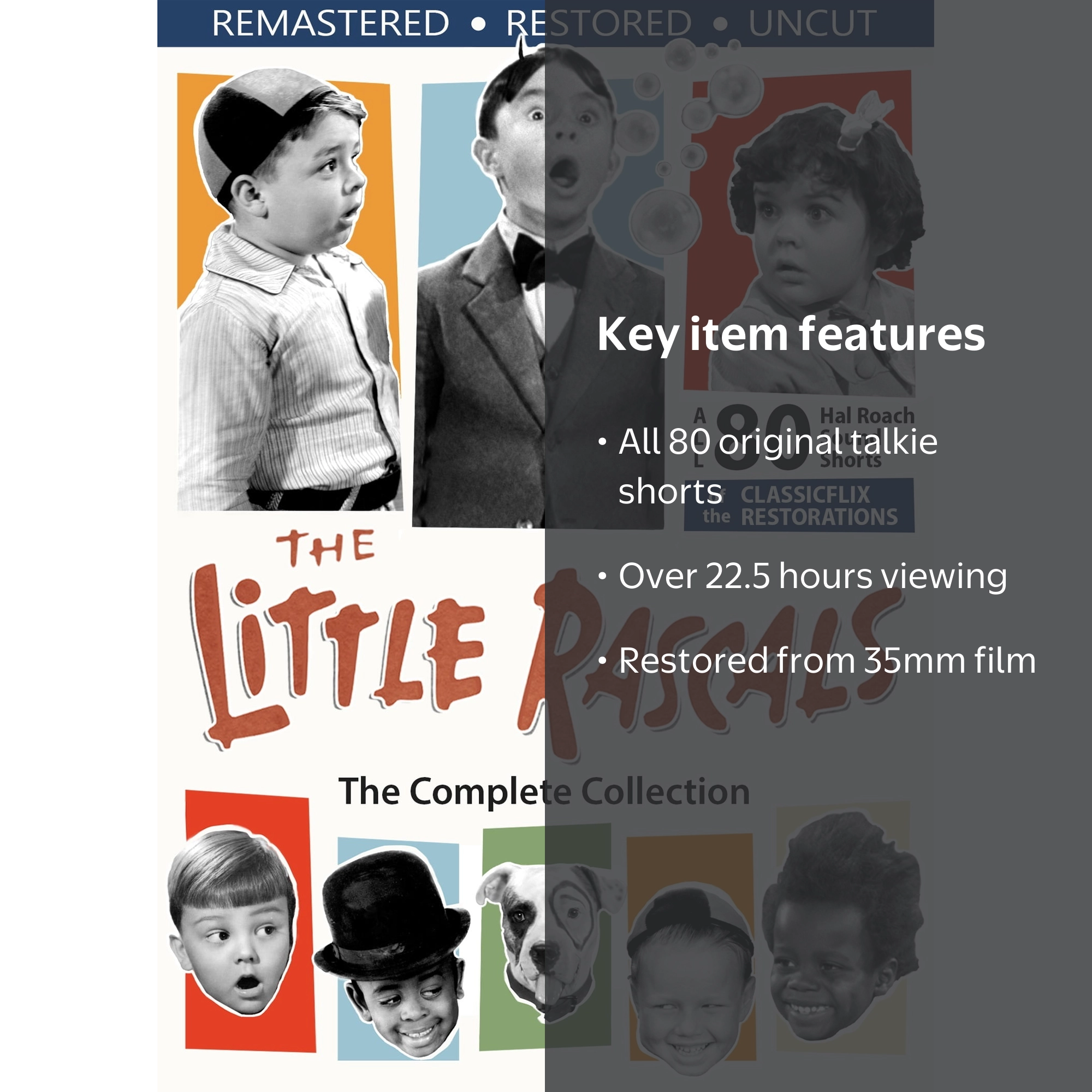 The Little Rascals: The Complete Collection (4 Discs) - Walmart.com