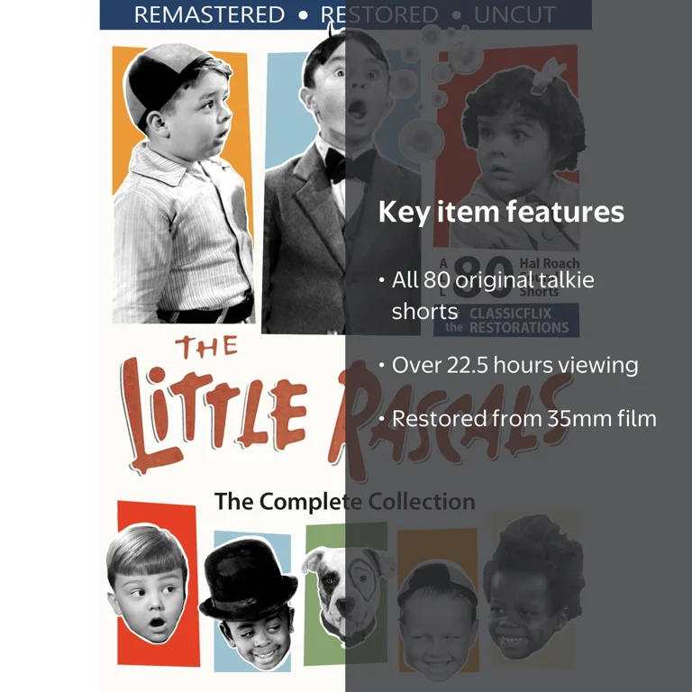NEW ORLEANS RASCALS DVD-Rまとめて4枚セット The Little Rascals: The Complete Collection (4 Discs) - Walmart.com