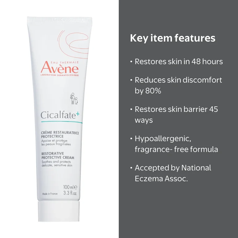 Avene Cicalfate+ Restorative Protective Cream, 3.3 fl oz - Walmart.com