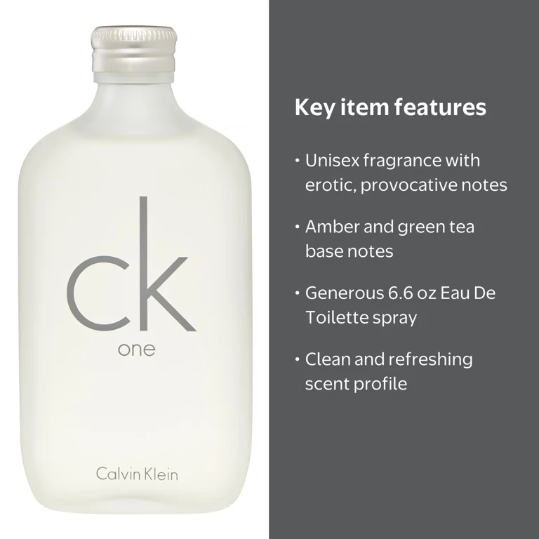 Calvin Klein, Eau De Toilette Perfume Spray, 6.6 oz, Unisex