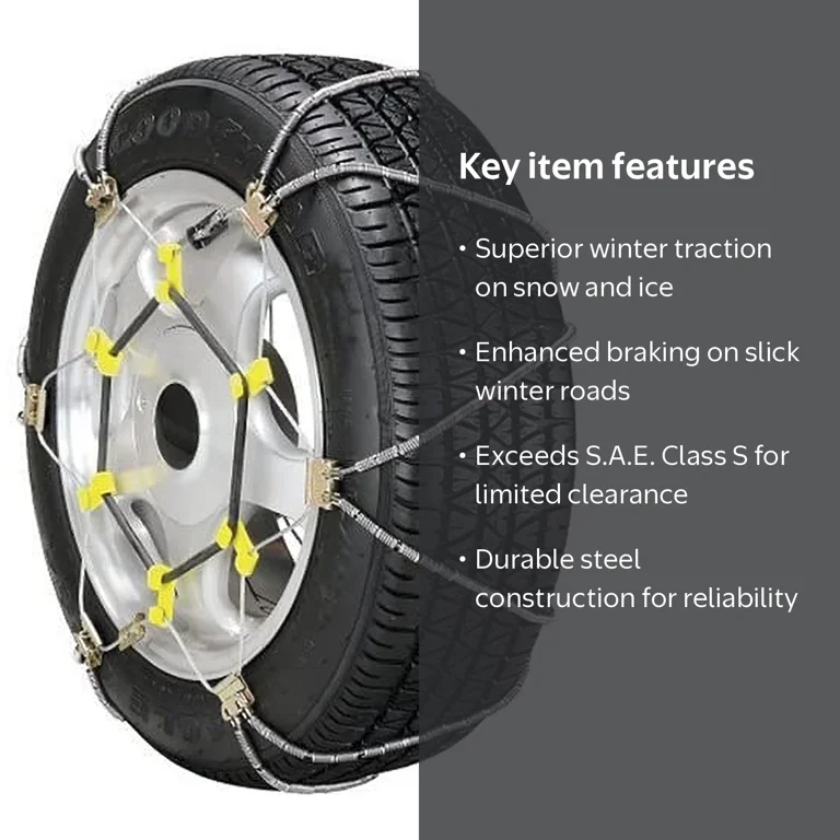 Security Chain SZ335 Super Z Car Snow Radial Cable Tire Chain