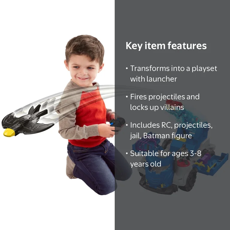 Imaginext DC Super Friends, R/C Mobile Command Center - Walmart.com