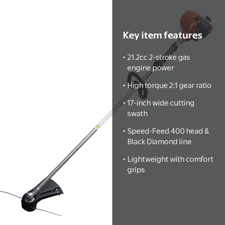 Echo SRM-2320T 21.2cc 2-Stroke Gasoline High Torque Trimmer with