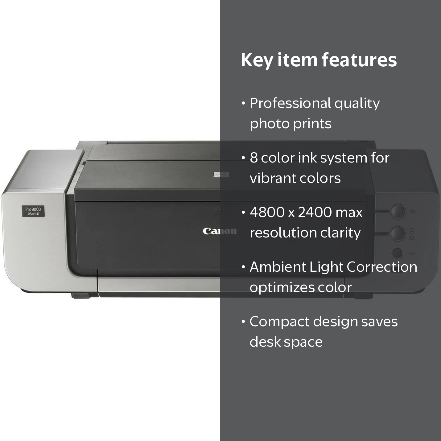 Canon PIXMA Pro9000 Mark II Photo Printer - Walmart.com