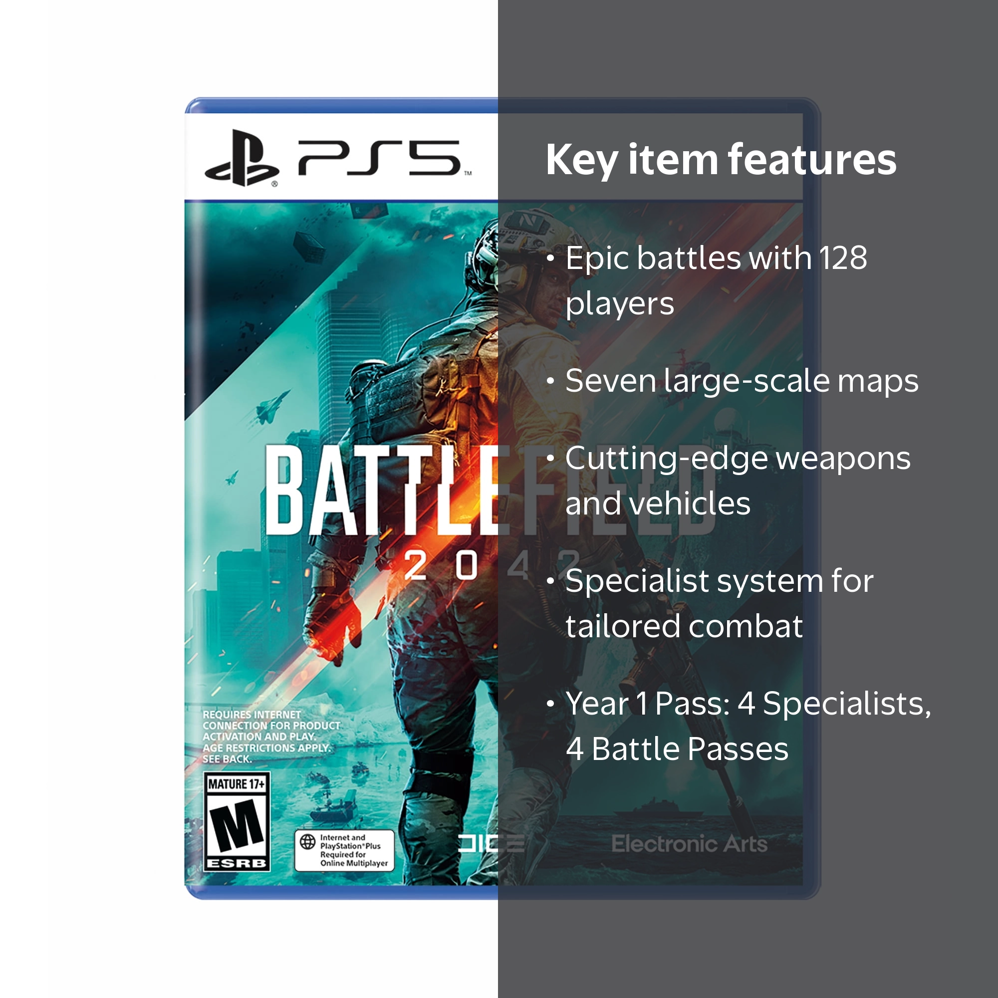Electronic Arts Battlefield 2042 Warfare Game for Playstation 5