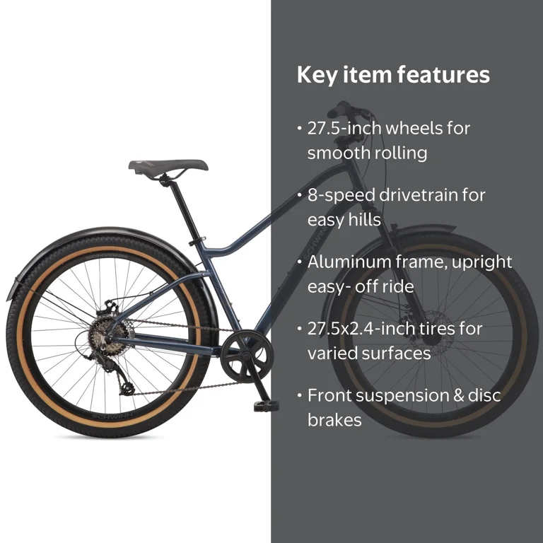 schwinn comfort bicycles Huron 7-Speed Cruiser Bike | Black The GTX 2 is up for anything Schwinn Women's Suburban ALX 26