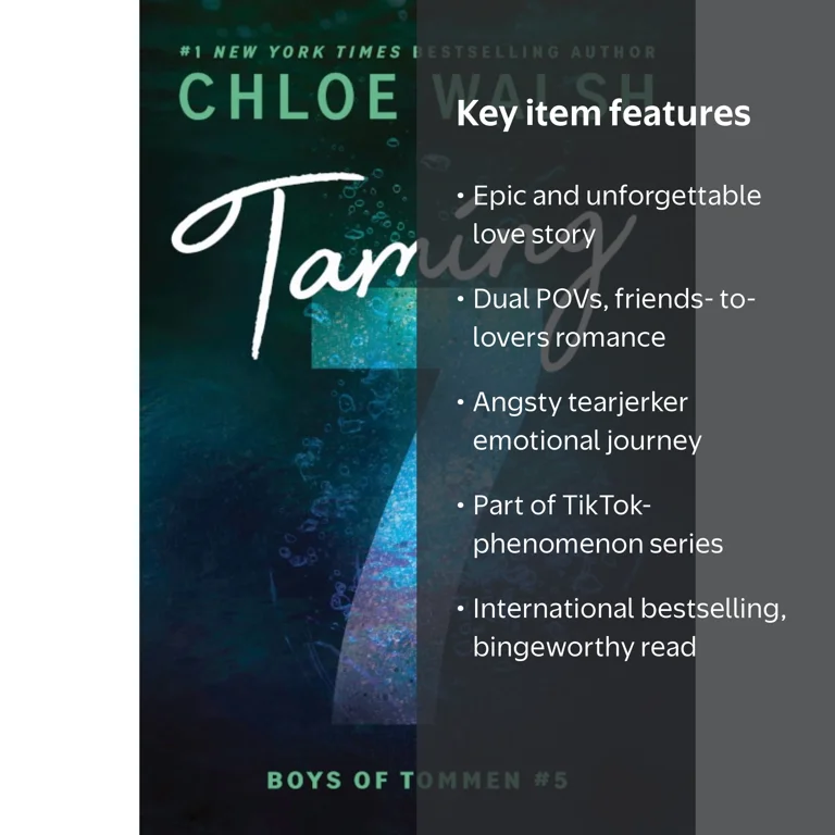 Chloe Walsh, Paperback Book, Taming 7, Love Story, Irish Romance