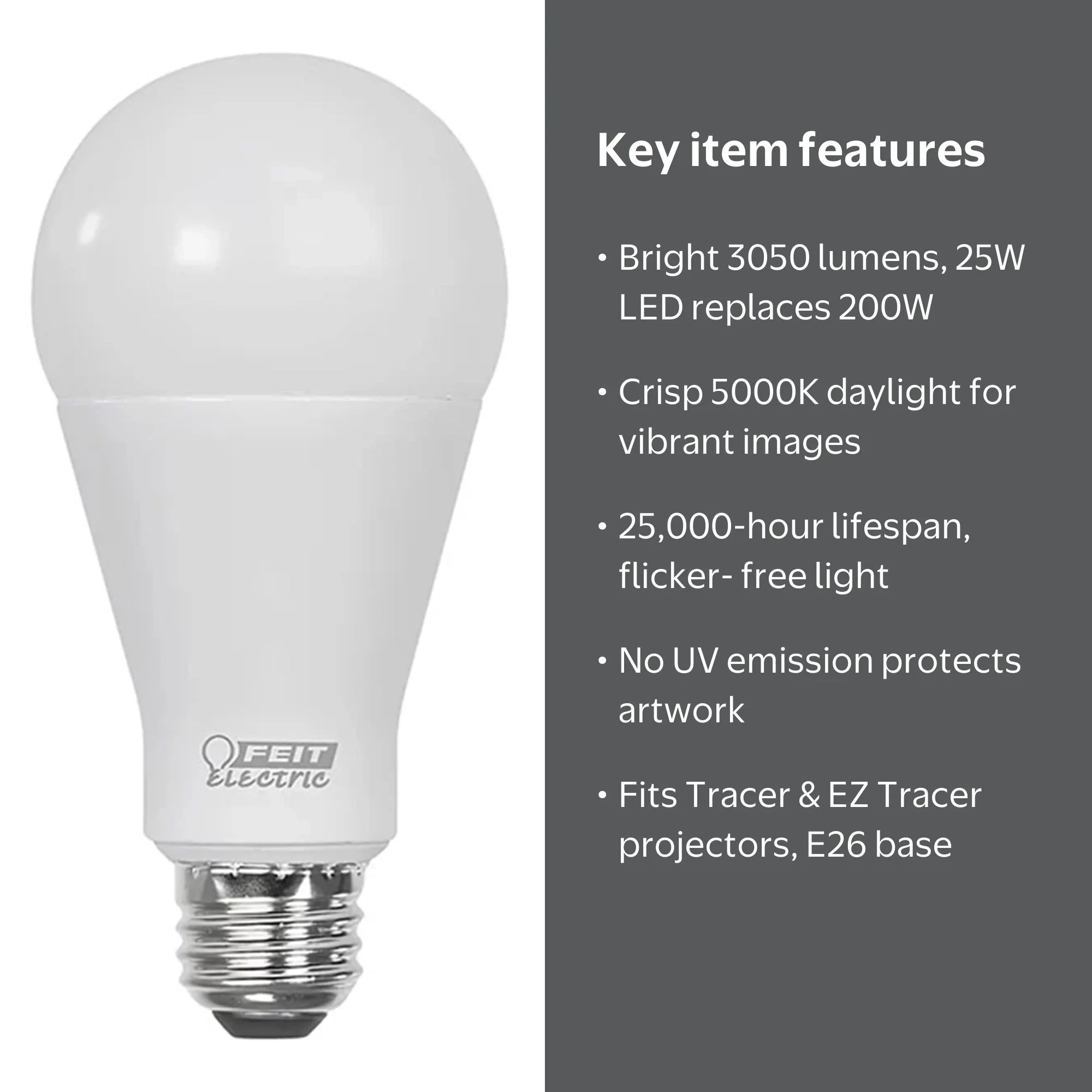 Artograph, LED Bulb, 25W, for EZ Tracer and Tracer Projector