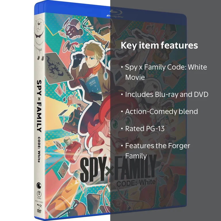 Spy x Family Code: White Movie (Blu-ray + DVD) CrunchyRoll Action