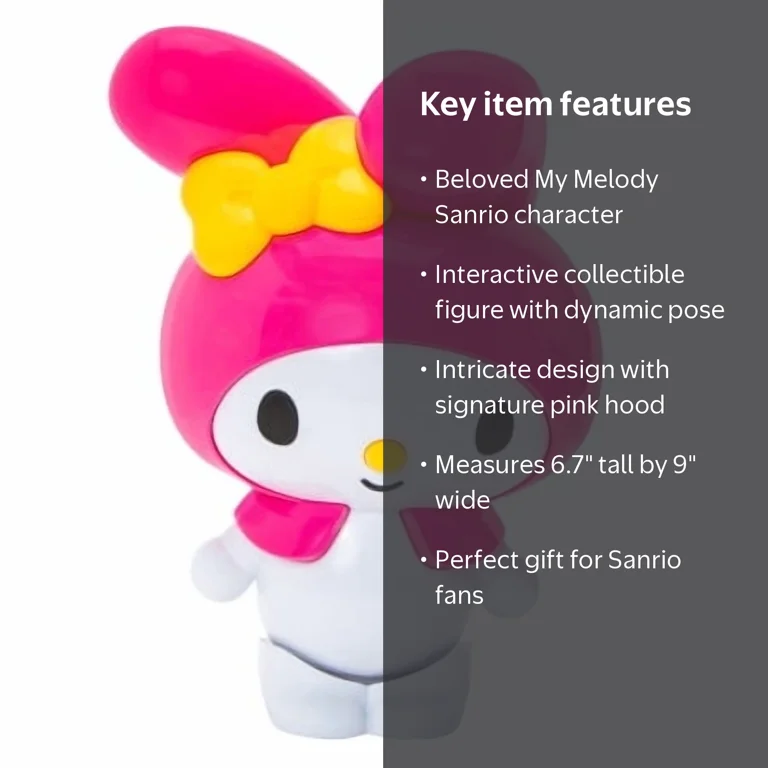 My Melody™ Dancing Figure 6.7in x 9in - Walmart.com