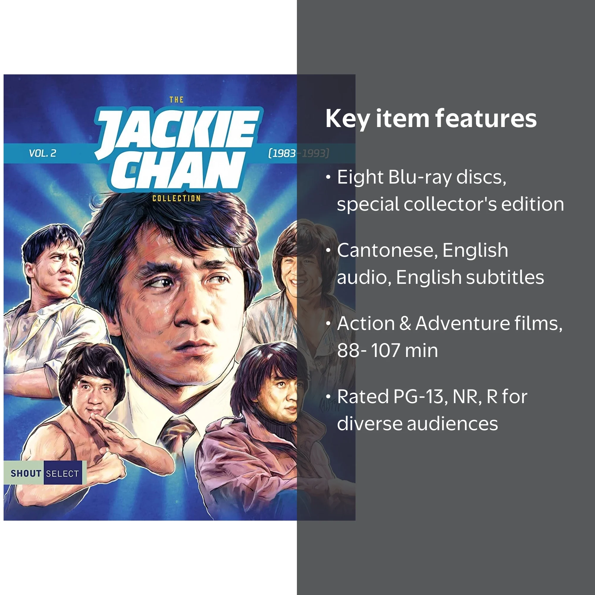 The Jackie Chan Collection, Volume 2 (Blu-ray) (Special Edition