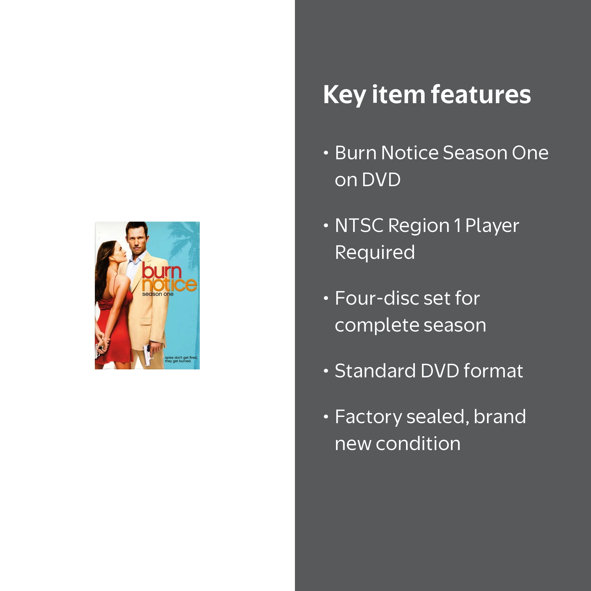 Burn Notice: Season 1 [DVD] - Walmart.com