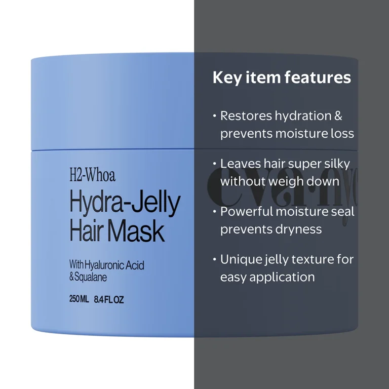 Eva NYC H2-Whoa Hydra-Jelly Hair Mask 8.4 fl oz - Walmart.com