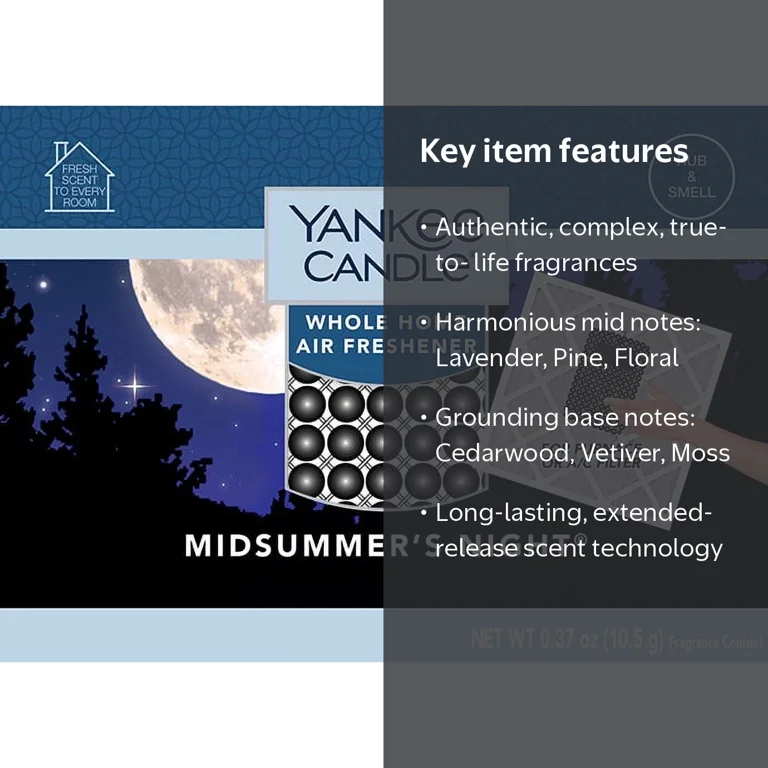 Yankee Candle MidSummer's Night - Walmart.com