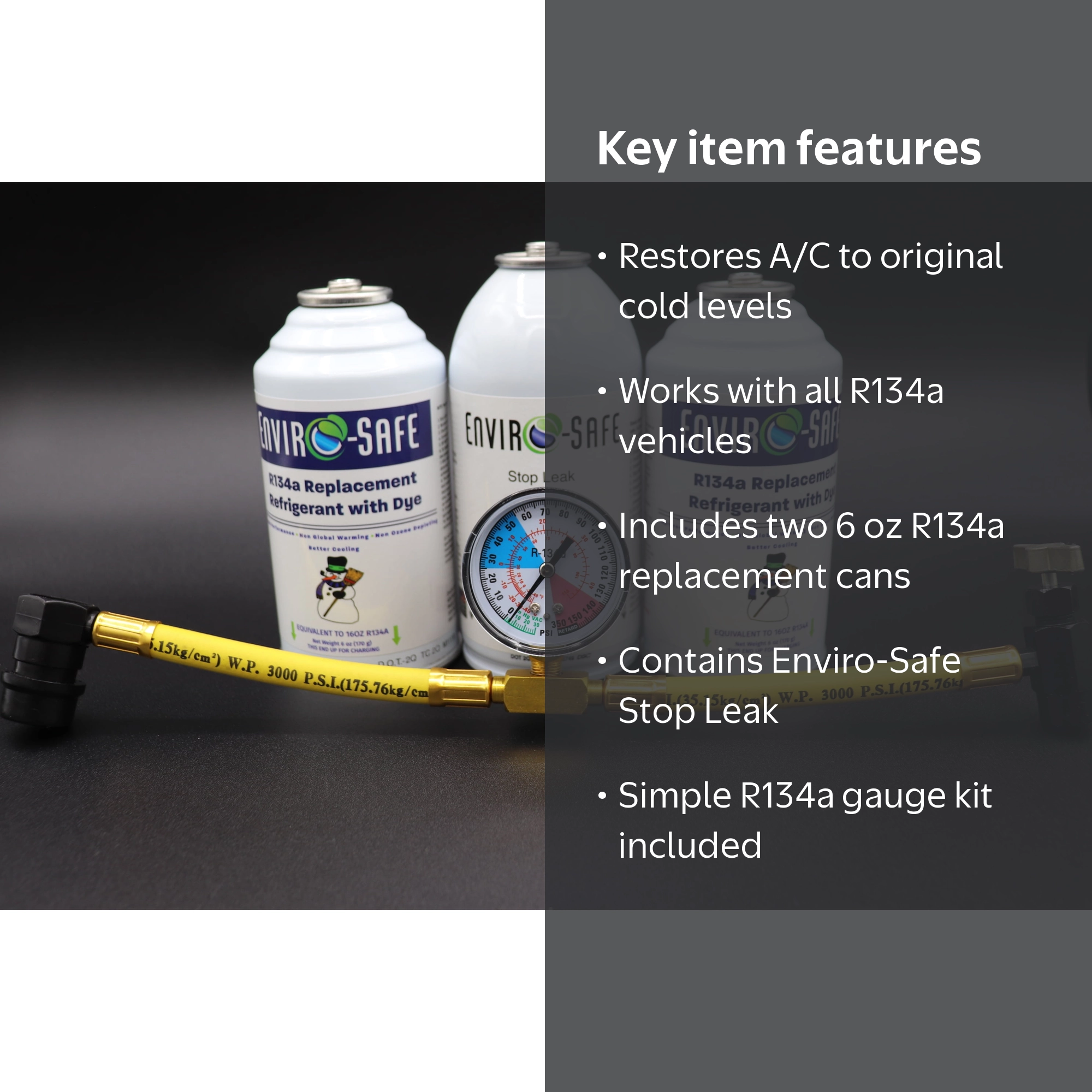 Enviro-Safe R-134a 16 oz Automotive Refrigerant - Walmart.com