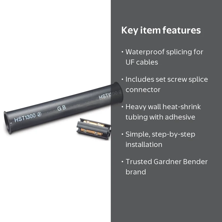 Gardner Bender HST-1300 Underground Feeder Cable Splice Kit