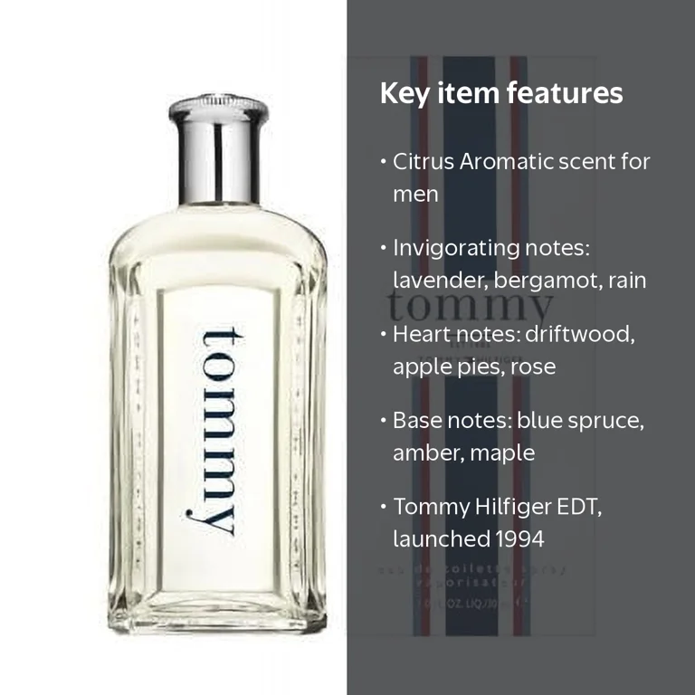 Tommy Hilfiger, Men's Fragrance, 1.0 oz, Citrus Aromatic EDT