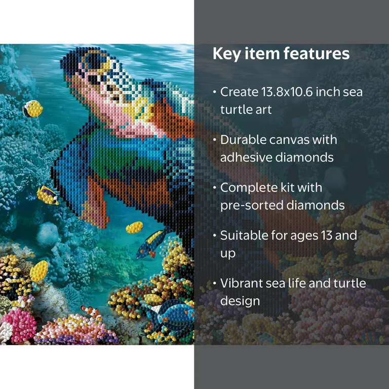 DIAMOND DOTZ® Coral Garden Special Edition Diamond Painting Kit