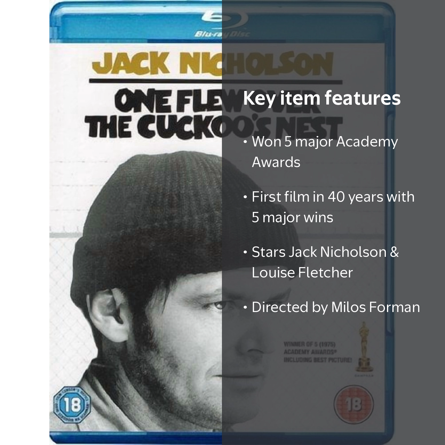 One Flew Over the Cuckoo's Nest - Walmart.com