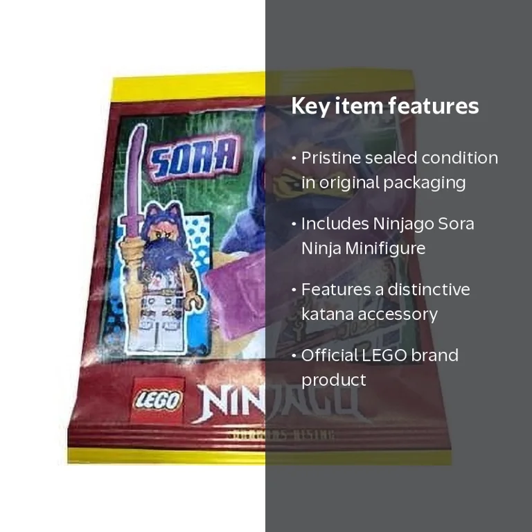 LEGO Ninjago Sora Ninja Minifigure Paper Bag Set 892312 (SEALED