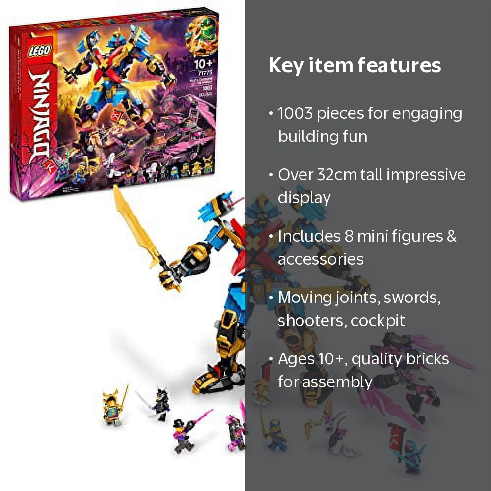 LEGO Ninjago Nya's Samurai X Robot, 71775, 1003 Pieces - Walmart.com