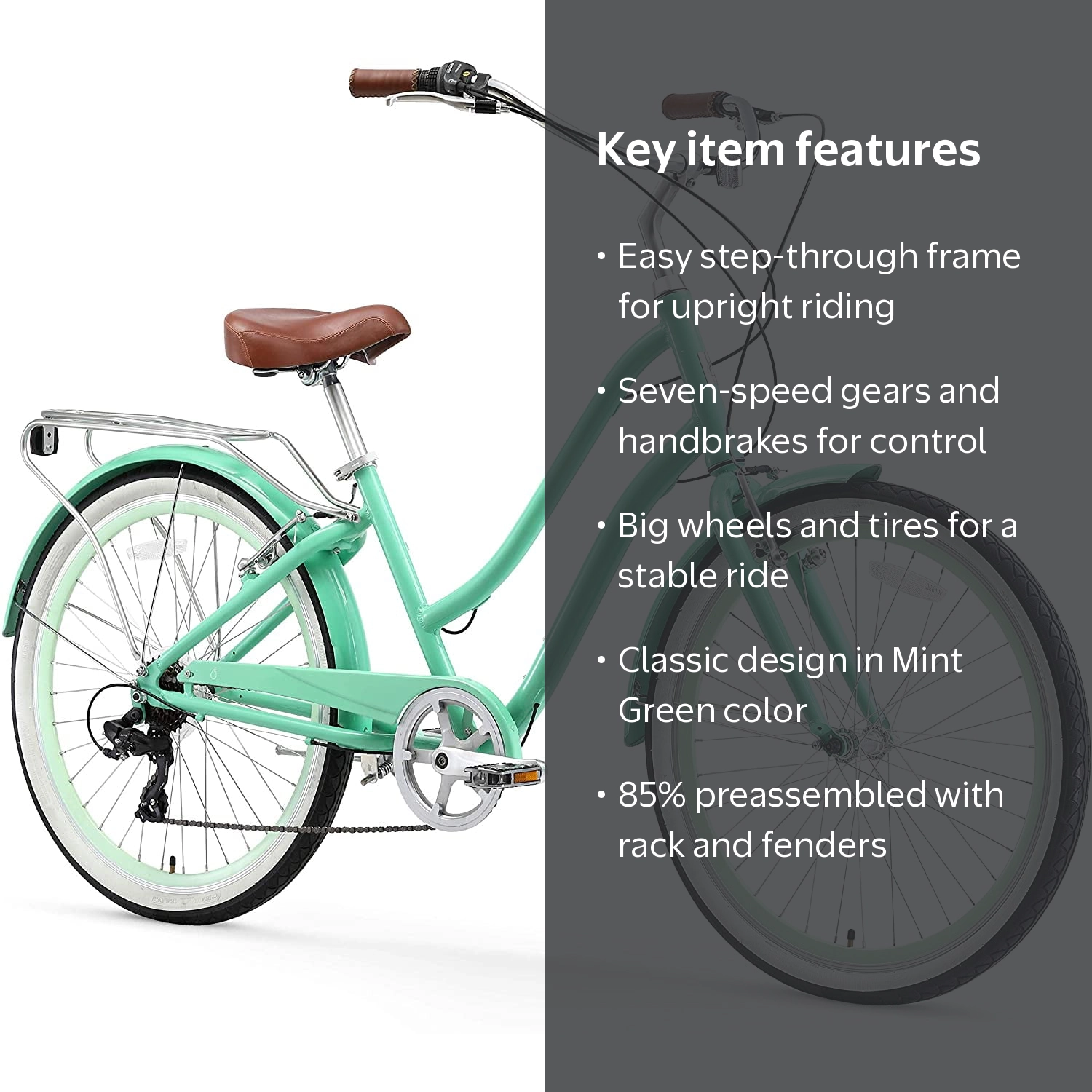 sixthreezero Every Journey Steel Women's 7-Speed Hybrid Bicycle