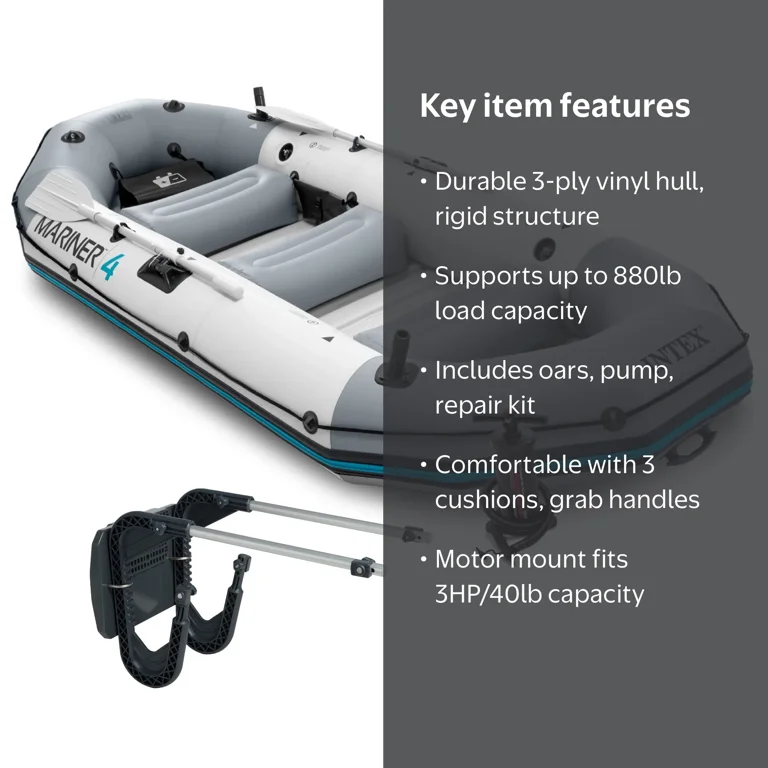 fish hunter raft accessories OSG Striker 2-Person Inflatable Fishing + Anchors testing the fish hunter 360...success!