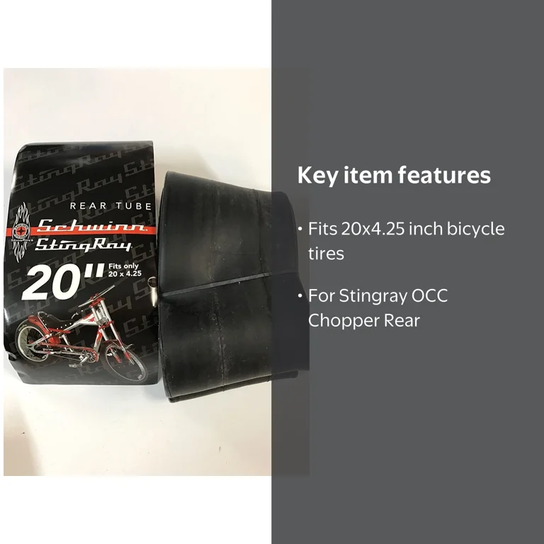 schwinn stingray bicycle tires Chopper OCC 20''x4.25'' Tire Borderline Bikes Schwinn Bike Tube 20 inch