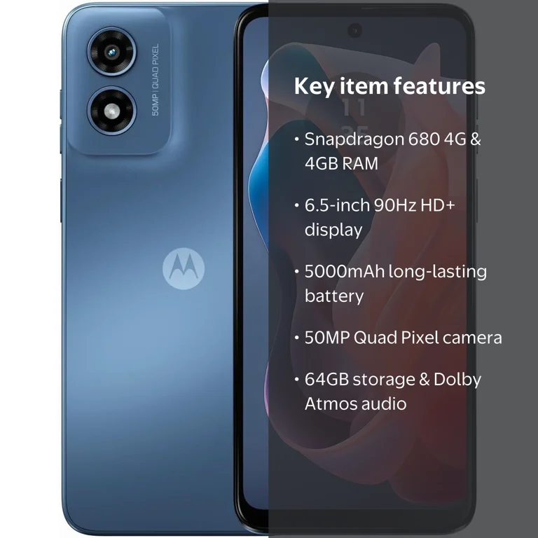 No Plan-Unlocked Device Motorola XT2413-2 Moto G Play 2024 6.5
